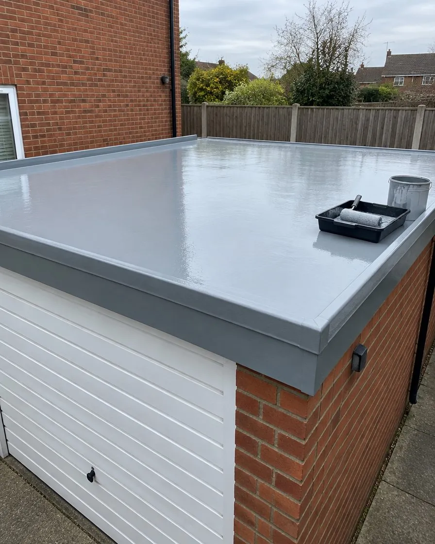 GRP fibreglass roofing in St Stephen in Brannel